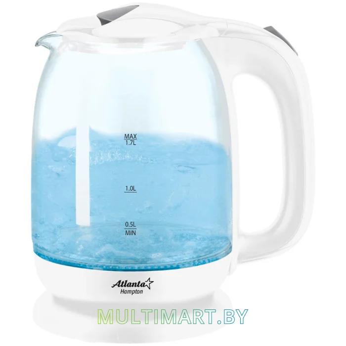 Электрочайник Atlanta ATH-2468 (белый)